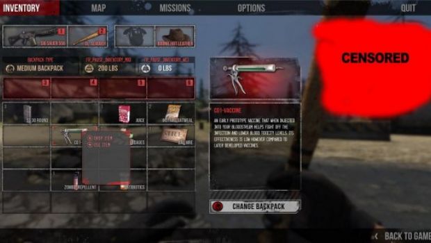 The War Z: nuove immagini sull'interfaccia