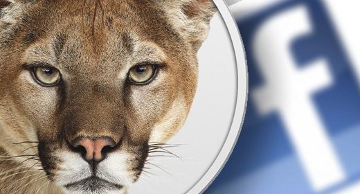 OS X Mountain Lion 10.8.2 sposa Facebook