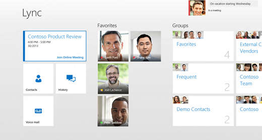 Microsoft, un nuovo Lync in arrivo per Windows 8