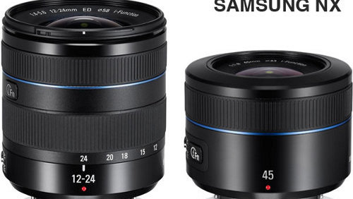 Samsung NX: i prezzi dei nuovi obiettivi per le mirrorless