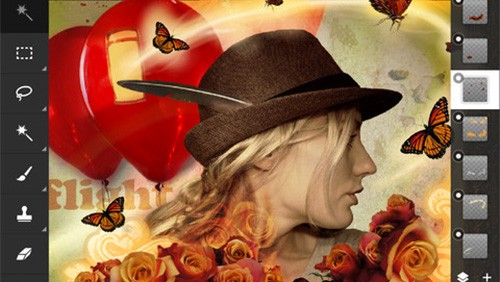 Photoshop Touch per iOS, supporto al Retina Display