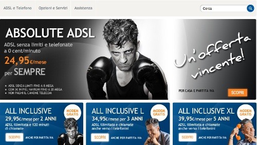 Infostrada: canone scontato per sempre per Absolute ADSL