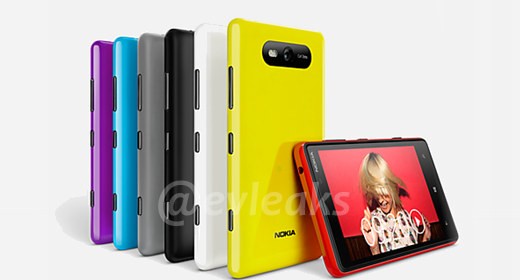 Nokia Lumia 820, la prima immagine