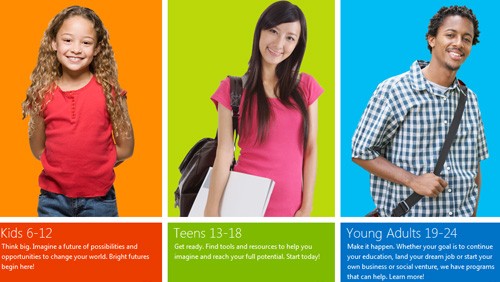 Microsoft YouthSpark in aiuto di 300 milioni di giovani