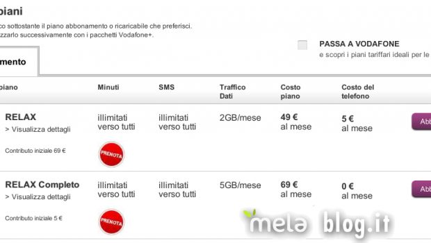 iPhone 5 a costo zero: anche con Vodafone si può