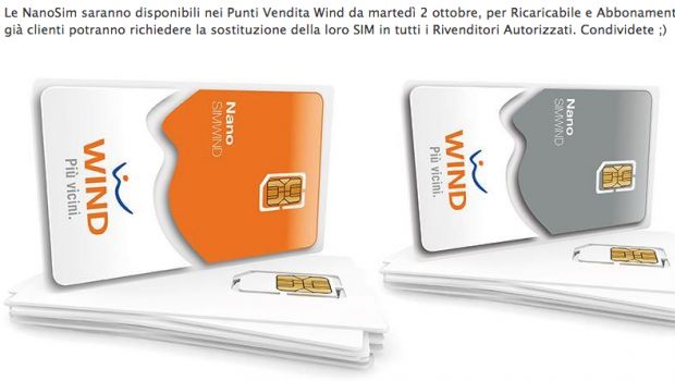 iPhone 5: nano SIM Wind e nuove offerte Vodafone