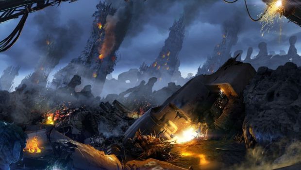 Aliens: Colonial Marines - il disastro della U.S.S. Sulaco in nuovi artwork