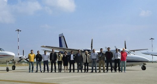 L'aereo precipitato scattava foto per la Apple