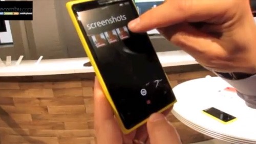 Windows Phone 8, screenshot sul Nokia Lumia 920