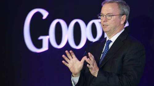 Android domina in Europa, Eric Schmidt: 