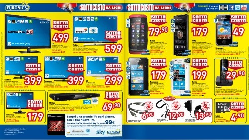 Euronics lancia il sottocosto da leoni