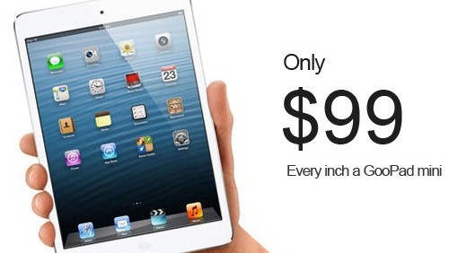 GooPad mini, un clone Android per iPad mini