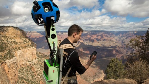 Google Street View fotografa il Grand Canyon