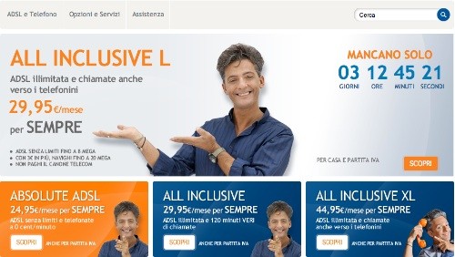 Infostrada: canone scontato per sempre per Absolute ADSL e All Inclusive