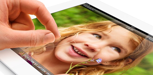 Tablet, market share in calo per Apple