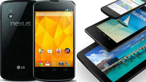 Google annuncia Nexus 4, Nexus 10 e Nexus 7 32 GB