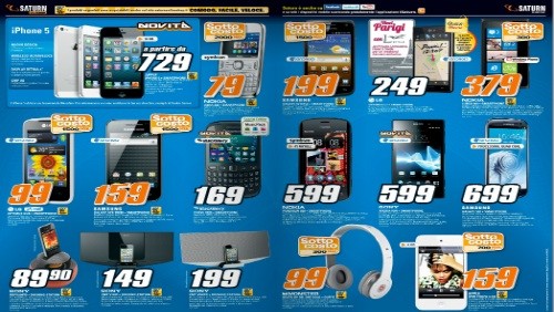 Saturn lancia il nuovo volantino di novembre