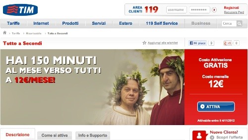 TIM lancia la nuova offerta ricaricabile Tutto a Secondi