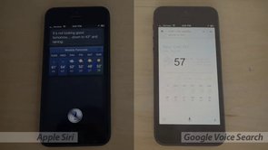 GIZMODO - Siri vs Google Voice Search for iPhone