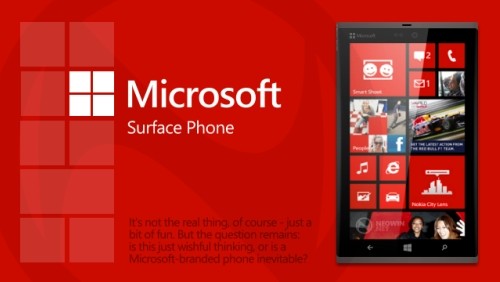Surface Phone, iniziati i test del telefono Microsoft