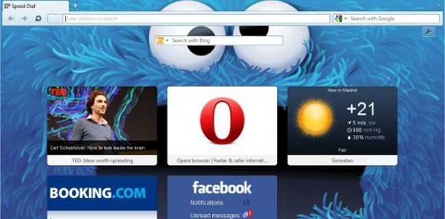 Microsoft SkyDrive manda Opera in tilt