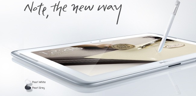 Samsung Galaxy Note 10.1 e Tab 2 vestiti di rosso