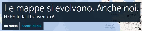 Nokia annuncia Nokia Here Nokia annuncia Nokia Here