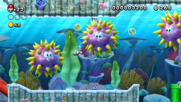 New Super Mario Bros. U in una corposa serie di immagini di gioco