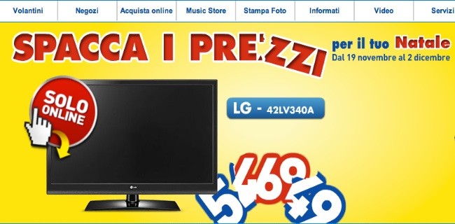 Euronics SPACCAPREZZI: offerte sul Galaxy S3