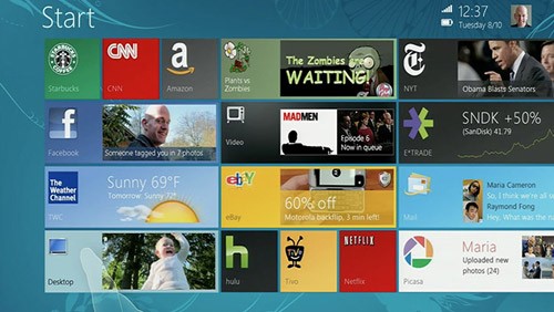 Windows 8 nel 2010, ecco alcuni mockup