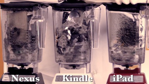 Nexus 7, Kindle Fire HD e iPad mini: will it blend?