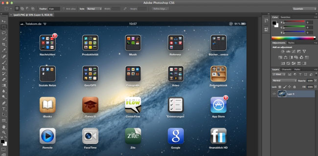 Adobe Photoshop CS6 supporta i display Retina