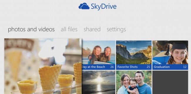 SkyDrive porta foto e video sulla Xbox 360