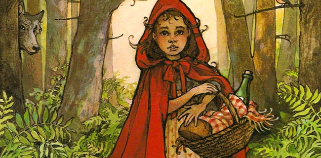 I fratelli Grimm e Cappuccetto Rosso su Google