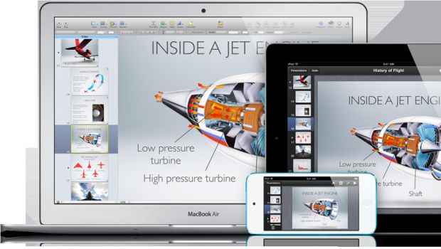 Apple aggiorna Pages, Keynote e Numbers per iOS e OS X