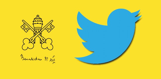 Il primo tweet di Papa Benedetto XVI