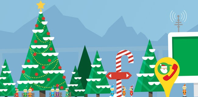 Google sulle tracce di Babbo Natale
