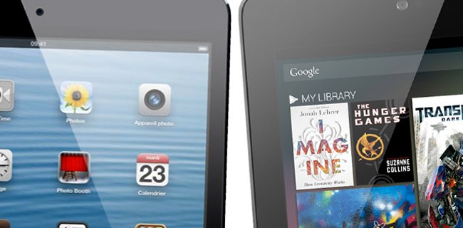 Mercato tablet: iOS 53,8%, Android 42,7%