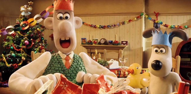 Google+, hangout di Natale con Wallace & Gromit