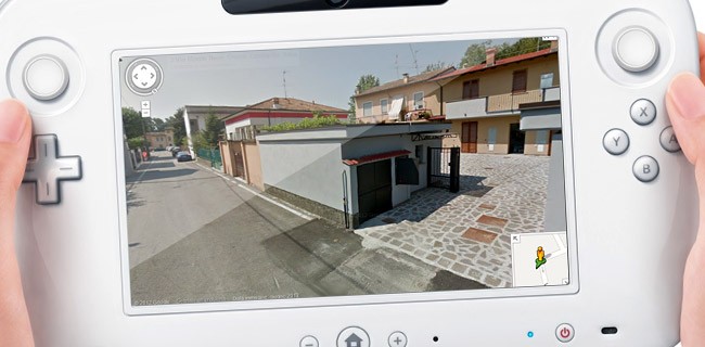 Google Street View incontra Nintendo Wii U