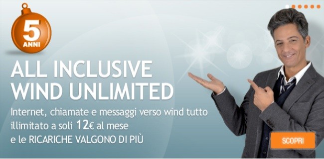 L'offerta di Natale di Wind