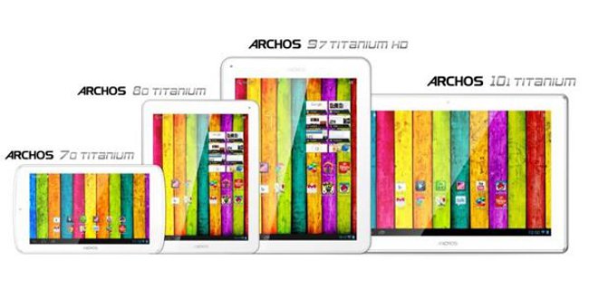 CES 2013: i tablet Archos Titanium sfidano l'iPad