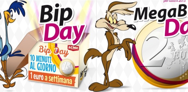 Bip Mobile lancia Bip Day e Megabip Day