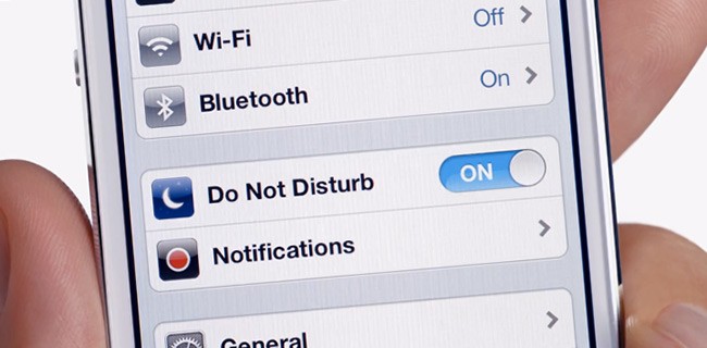 Non disturbare: iPhone si risveglia il 7 gennaio