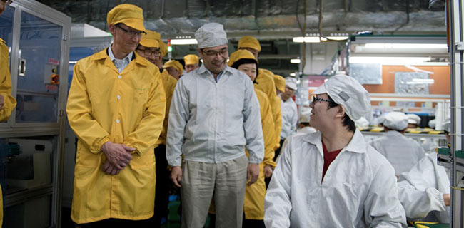 Tim Cook torna in Cina