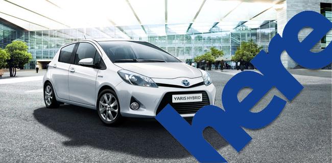 Toyota sceglie Nokia Here