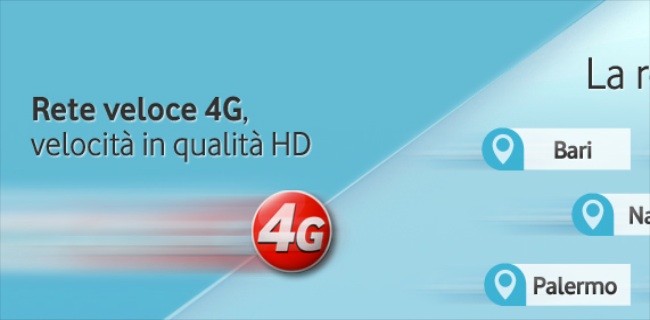LTE gratis sugli smartphone con Vodafone
