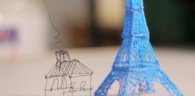 La scrittura diventa tridimensionale con 3Doodler
