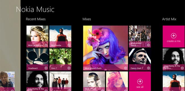 Nokia Music anche su Windows 8