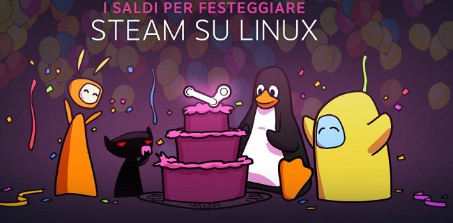 Steam sbarca su Linux con 50 giochi scontati